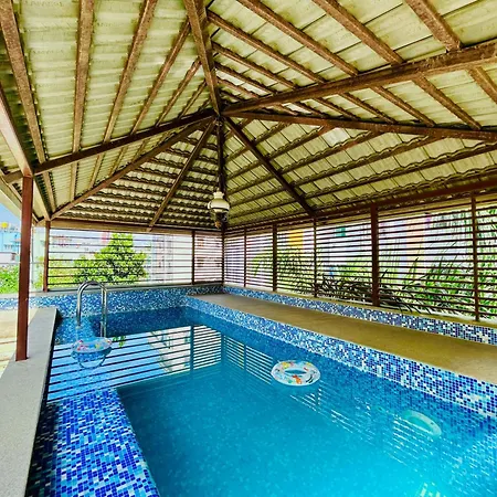 Lagoon Luxe 4Bhk Luxury Terrace Pool Villa With Private Theatre & Pool Table By Spacez-3