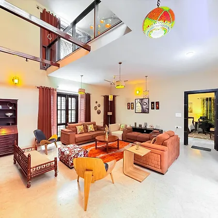 Lagoon Luxe 4Bhk Luxury Terrace Pool Villa With Private Theatre & Pool Table By Spacez-2