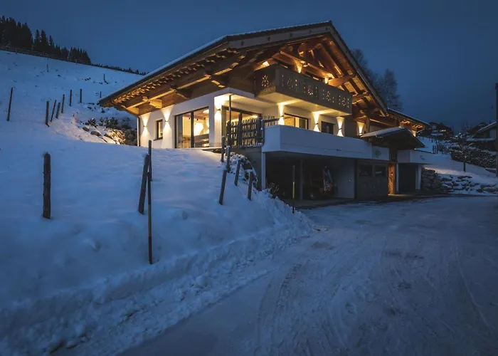 Chalet Steinbock mit eigenem Saunabereich