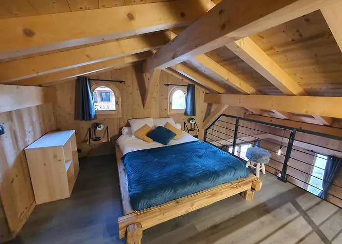 Chalet Cosy Et Moderne Vue Montagnes