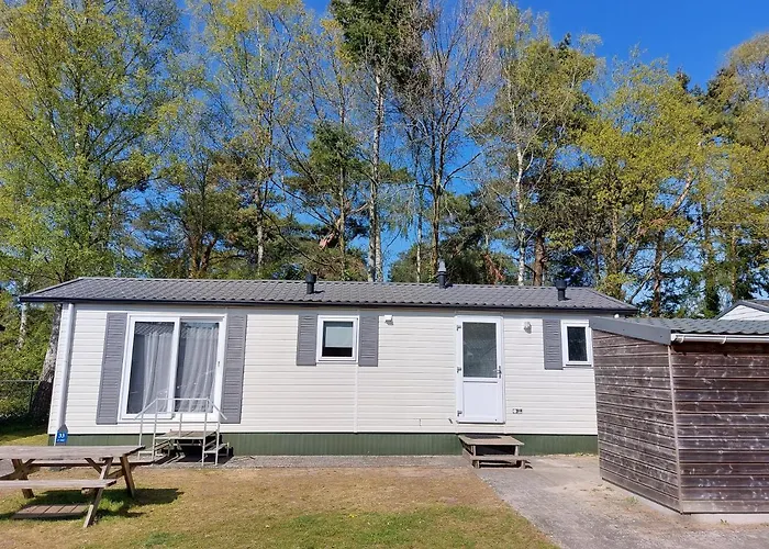 Modern En Chic Chalet Tot 4 Personen Op De Veluwe Recreatiepark De Oude Driest