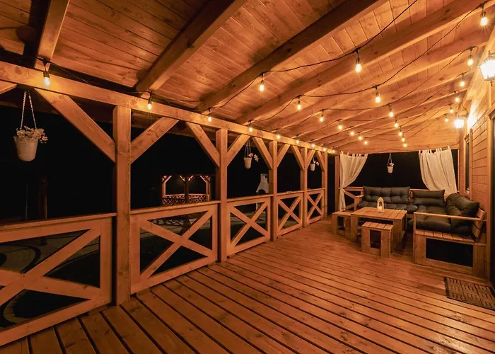 Skwirutowe Wzgorze - Domki - Jacuzzi - Sauna
