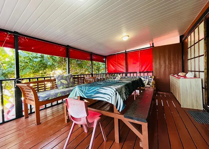 Moorea Temae Bungalow Lory Bord De Mer