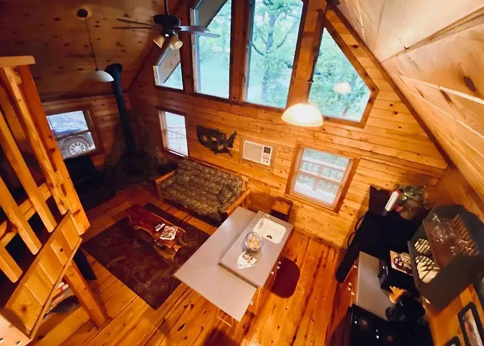 The Loft At Bear Mountain Log Cabins