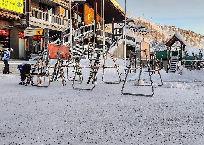 Villa Karhukoto Ruka Center 3,5 Km Incl Wifi, Ac, Fireplace, Sauna