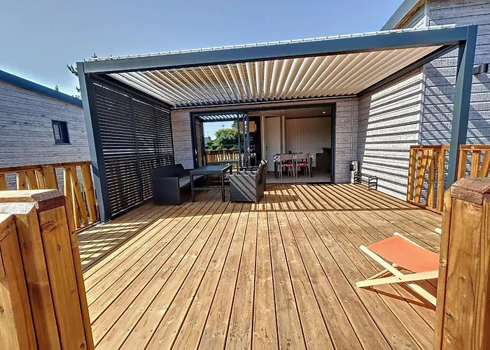 Chalet Cosy 4 Pers - Piscine Chauffee - Proche Plage Et Commerces - Terrasse Et Jardin Prives - Fr-1-361-504