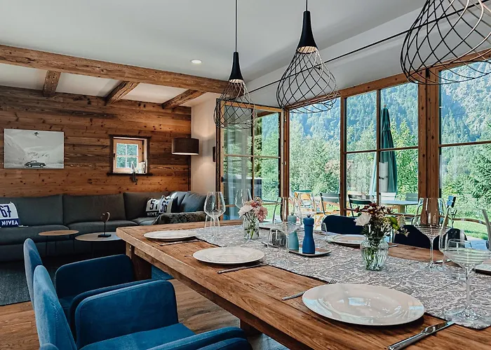 Chalet Alpin mit privatem Whirlpool und Sauna