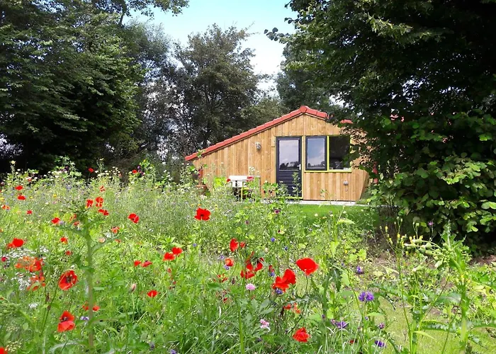 De Horizon, slapen in hutten