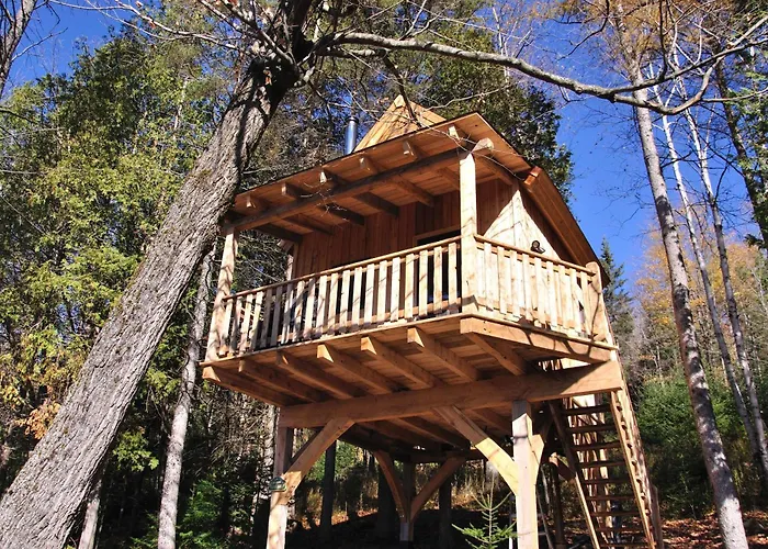 Les Cabanes Du Trappeur Avec Spa Et Sauna