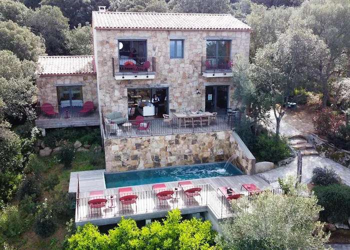 U Castellu Chambres D'hôtes&Location Villa Et Appartements Vue