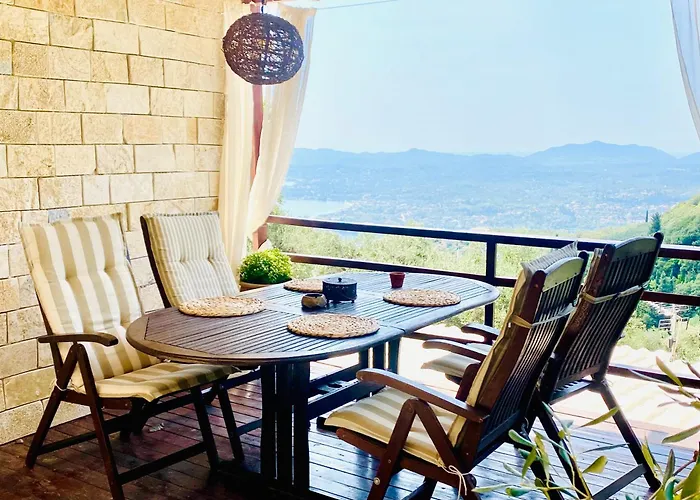 Lorantina Luxury Sea View House With Starlink Wifi Near Barbati & Ipsos