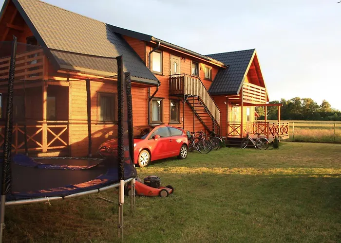 Domek Pietrowy Klimatyzowany, Ogrzewany Z Jacuzzi Na Terenie Osrodka- Domki U Staszka