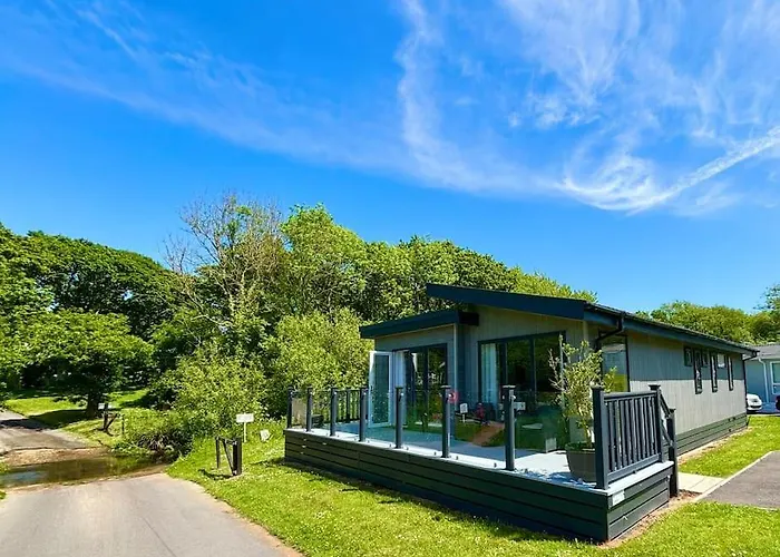 Otters Rest Executive High Spec Lodge Shorefield County Park Lymington New Forest
