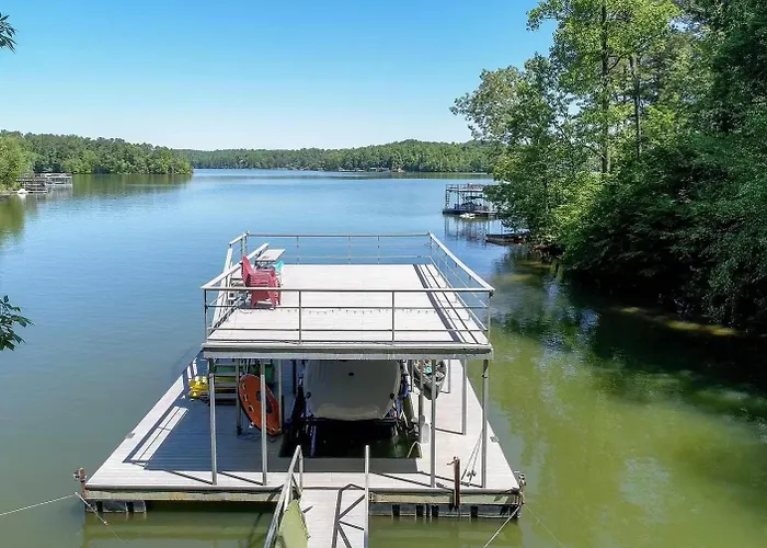 Cozy 3Br Cabin With Lake View In Dawsonville