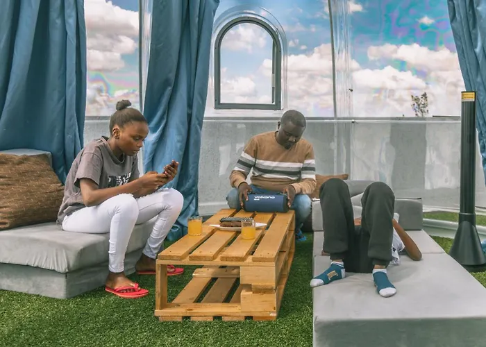 Skyhut Boutique House Rooftop With Led-Lit Dome & Private Pool - Nairobi