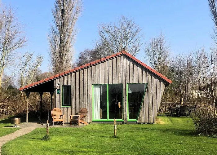 De Horizon, slapen in hutten