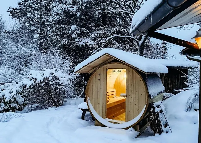 Lodge Mit Sauna & Seeblick Fuer Naturliebhaber