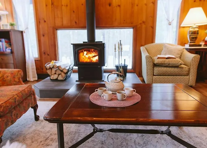 Cozy Cabin Near Lake Placid, Whiteface-King, Ice Barrel, Hot Tub