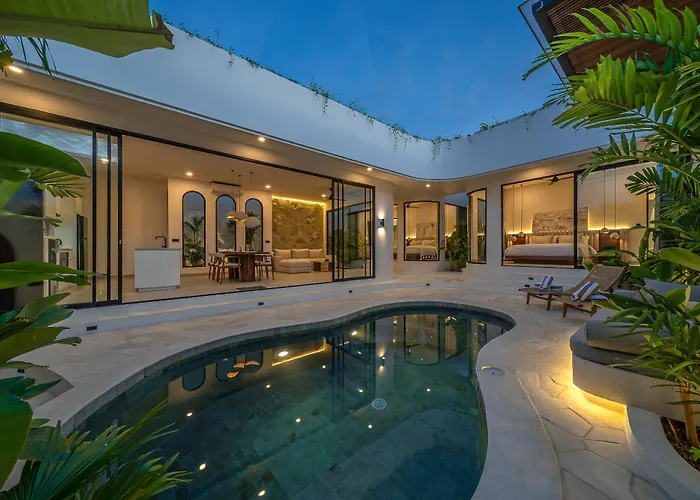 Villa Larente - Elegant 2Br Villa Pool Retreat In Heart Of Bingin
