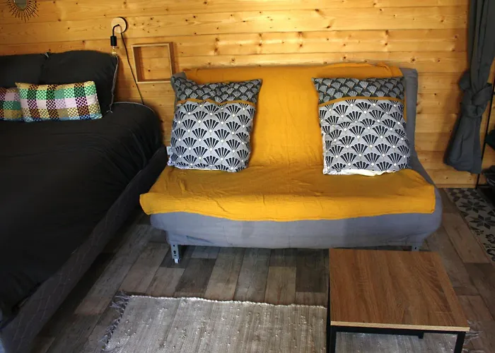 Chalet 2 En Bois Avec Acces Piscine