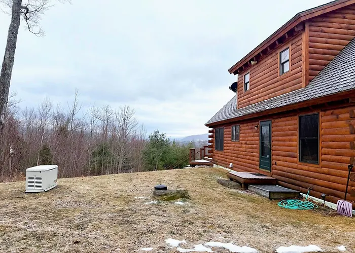 9N Mountainside Cabin In Franconia Heights With Stunning Views!