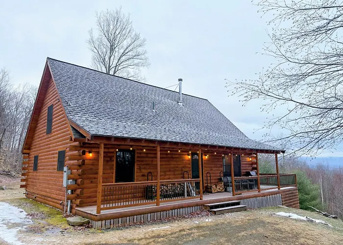 9N Mountainside Cabin In Franconia Heights With Stunning Views!