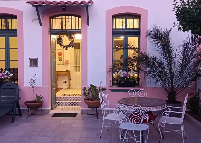Hotel que admite mascotas: Casa Matilda - Encanto vintage con patio privado en el corazón de la Ribeira Sacra