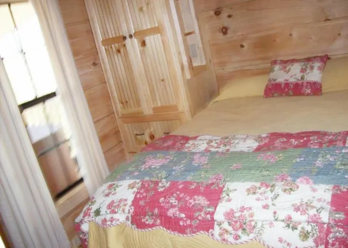 Treetops Cabin-Peaceful 1Br 20-Acre Rural Retreat-Hottub-Wifi-Near Asheville
