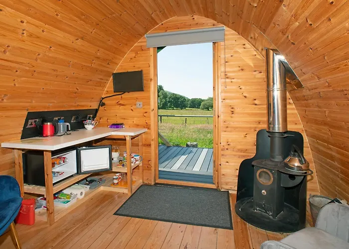 Scenic Pet Friendly Pod In Talybont Aberystwyth