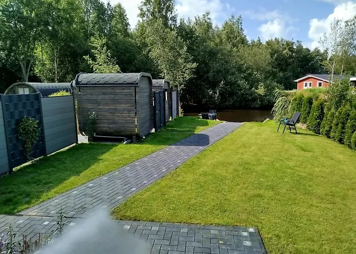 Natursee-Chalet,Spa mit Hot Tub,Jacuzzi,Sauna,Ponyhof,angeln