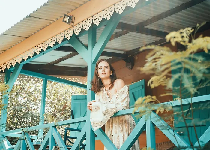 Tropical Wooden Lodge