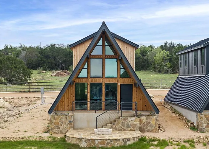 Three Stylish A-Frames Perfect For A Group Escape In Texas