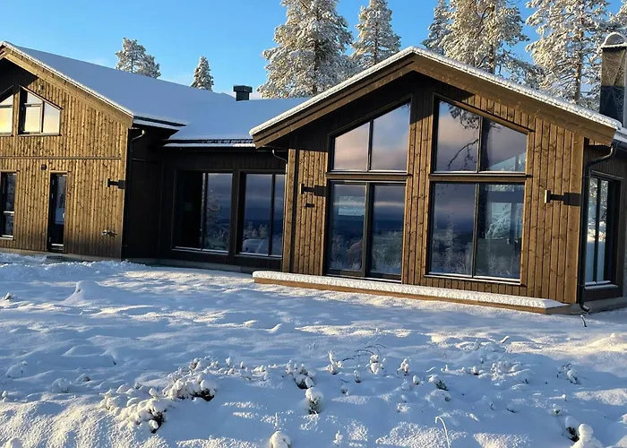 Luxury Trysil Chalet Hot Tub And Sauna