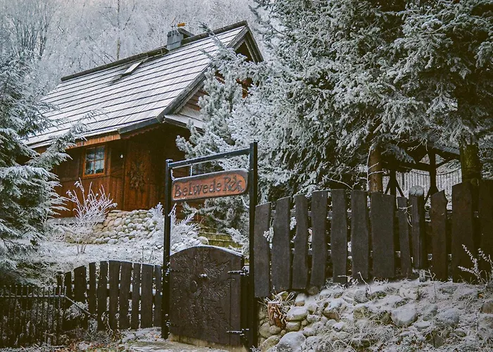 Drewniany Domek Z Prywatna Sauna Belwederek - Ogrodzony, Blisko Szlakow