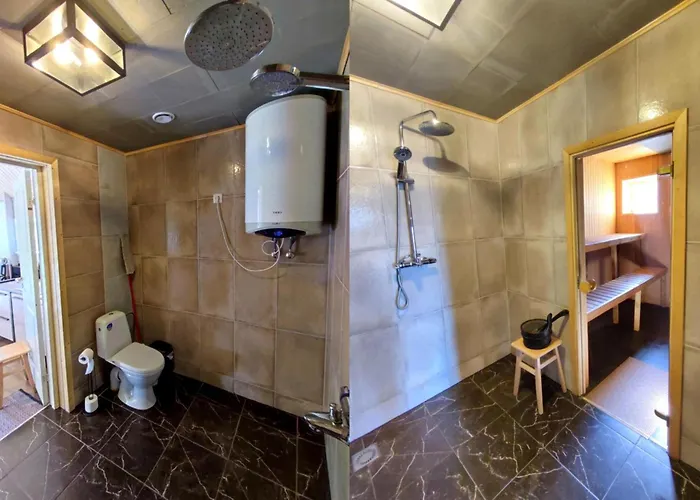 Modern Sauna Cabin In Horse Ranch