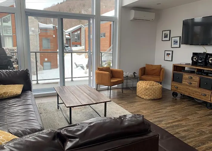 Spa Prive Et Billard Pret De La Montagne De Ski Stoneham 12 Personnes