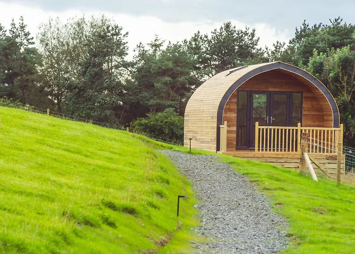 Secluded Countryside Cabins With Bookable Sauna, Dark Skies & Stream Fell Farm Hideaway