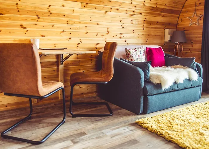Secluded Countryside Cabins With Bookable Sauna, Dark Skies & Stream Fell Farm Hideaway