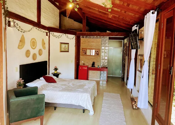 Suite C/ Hidro, Lareira E Piscina - 20Min Sp