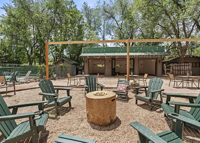 Rustic A-Frame Cabins With Tranquil Nature Views Near Garden Of The Gods In Colorado Springs, Colorado