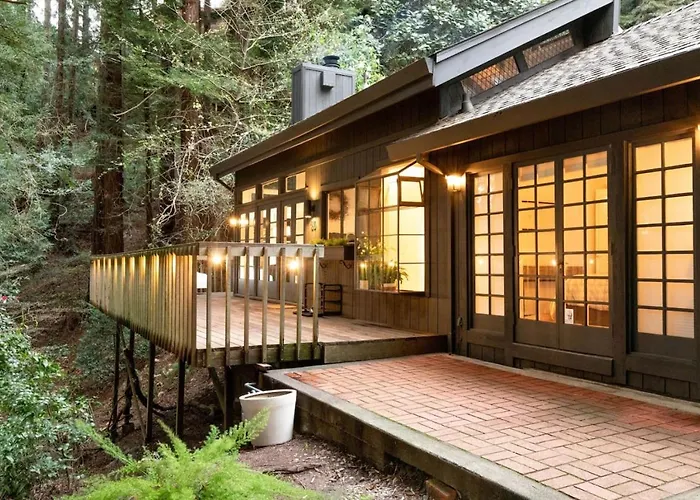 Idyllic Mill Valley Cottage Next To Muir Woods