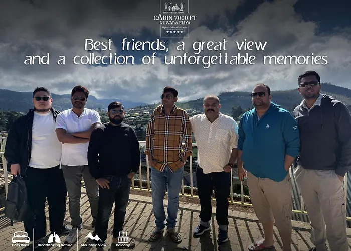 Cabin 7000 Feet - A Cozy Mountain View Retreat In Nuwara Eliya