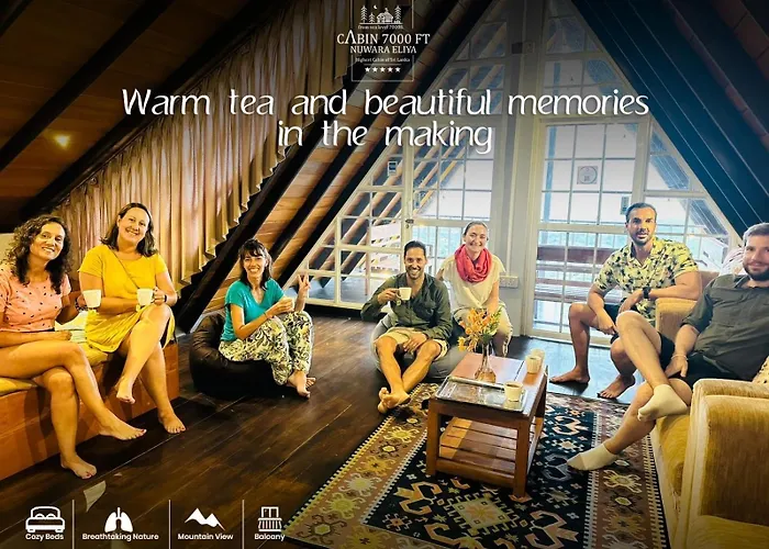 Cabin 7000 Feet - A Cozy Mountain View Retreat In Nuwara Eliya