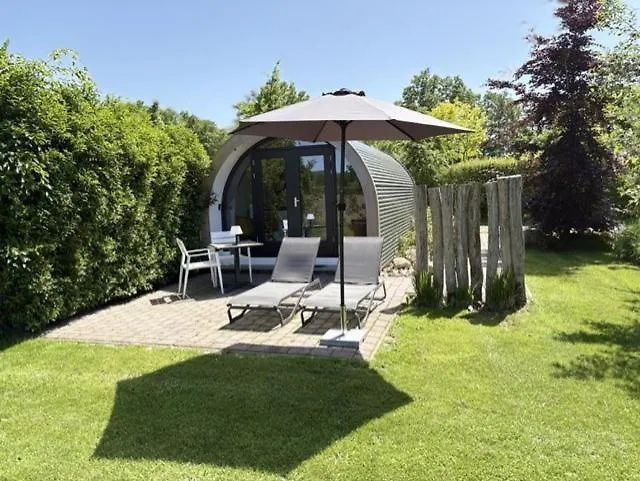 Tiny Natuurlodge voor 2 personen met vrij uitzicht over landerijen