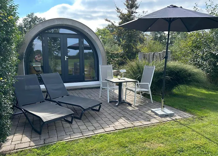 Tiny Natuurlodge voor 2 personen met vrij uitzicht over landerijen