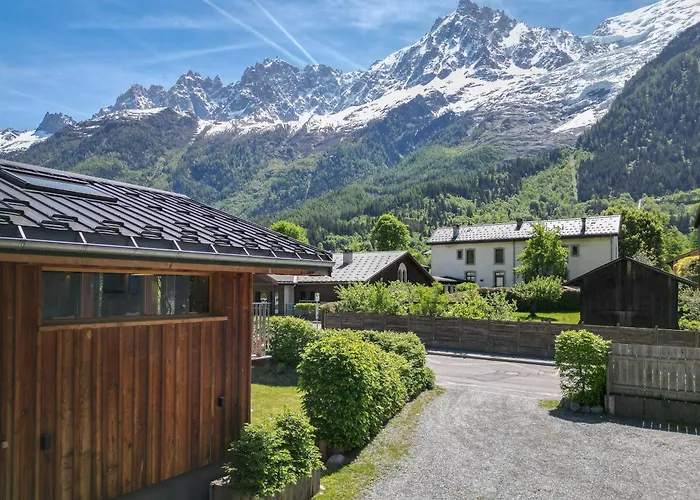 Le Chalet D'Alice Vue Montblanc