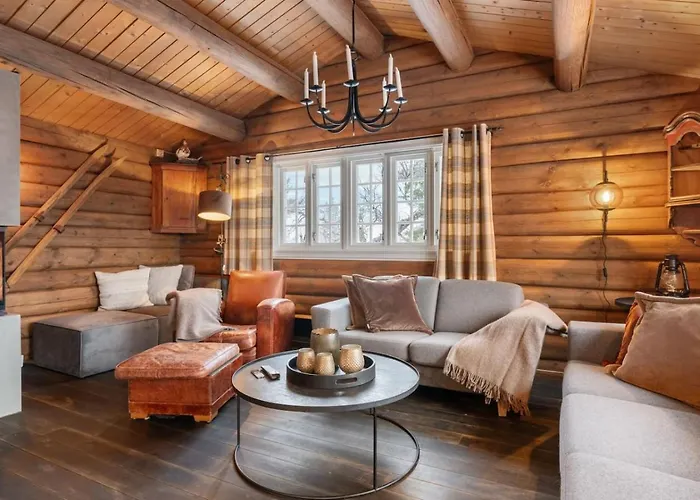 Trysil Ski Out Log Cabin For 8