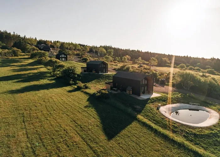 Modern Nordic Cabin 1 W/ Hot Tub & Views