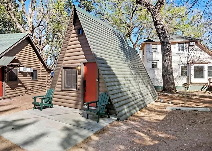 Rustic A-Frame Cabins With Modern Amenities Near Garden Of The Gods In Colorado Springs, Colorado