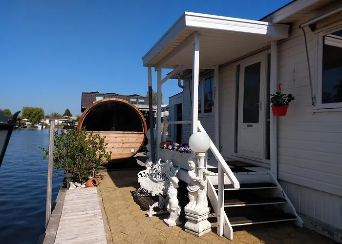 Chalet With Waterfront Sauna And Boat